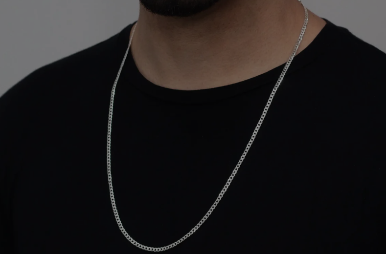 3mm 60cm Silver Chain
