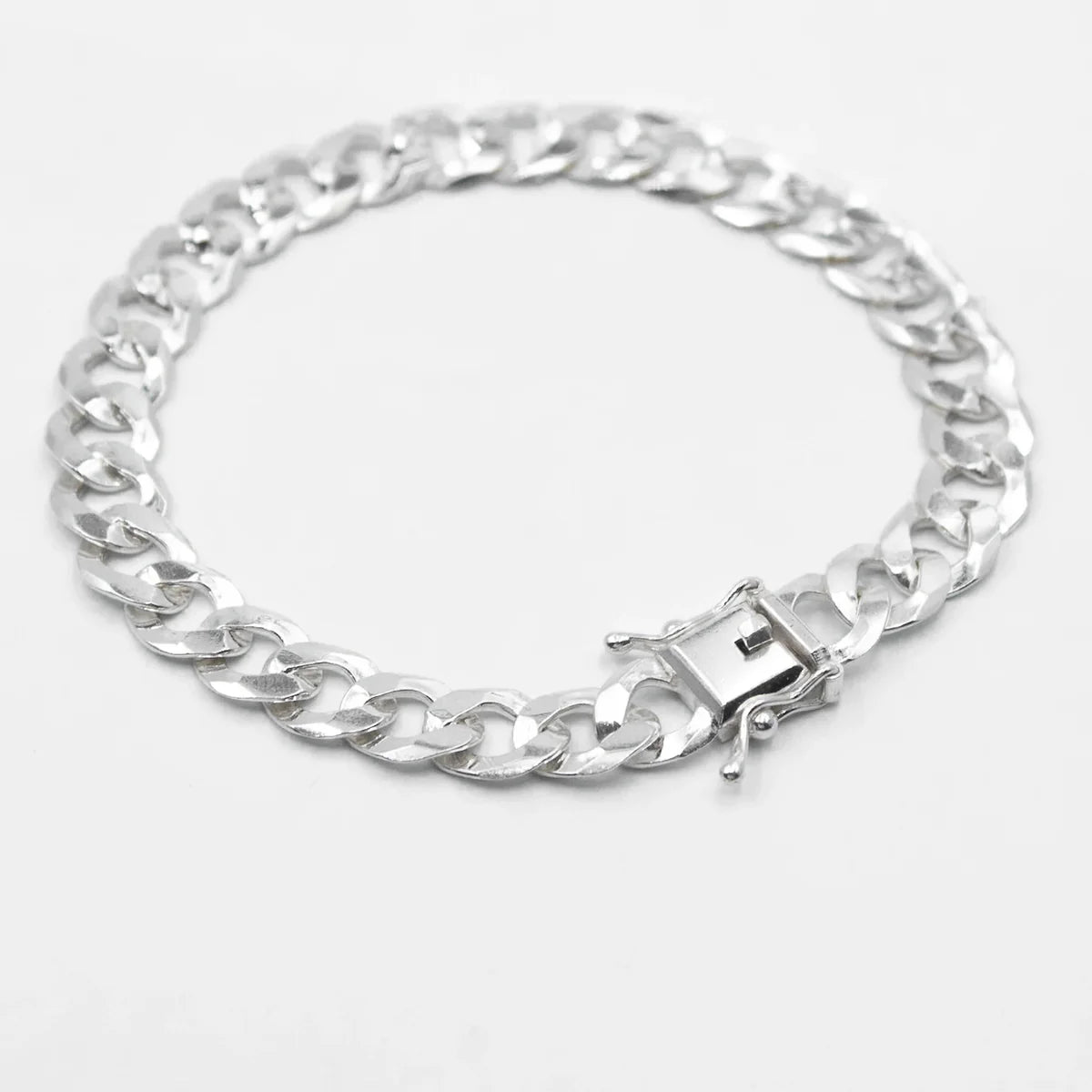 Pulseira Grumet 8mm - Prata 925