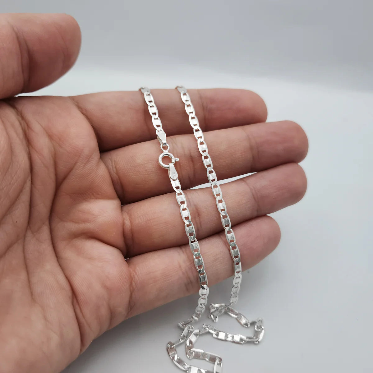 Piastrine Chain 3mm - 60cm - 925 Silver