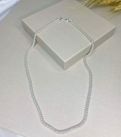 Popcorn Chain in 925 Sterling Silver