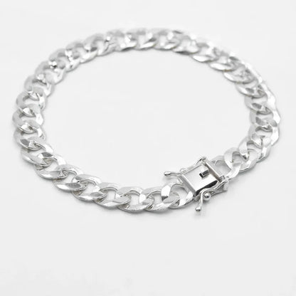 Pulseira Grumet 8mm - Prata 925