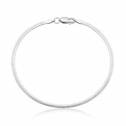 Pulseira Laminada 2mm - 18cm - Prata 925