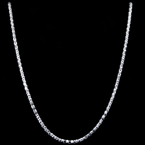 Popcorn Chain in 925 Sterling Silver